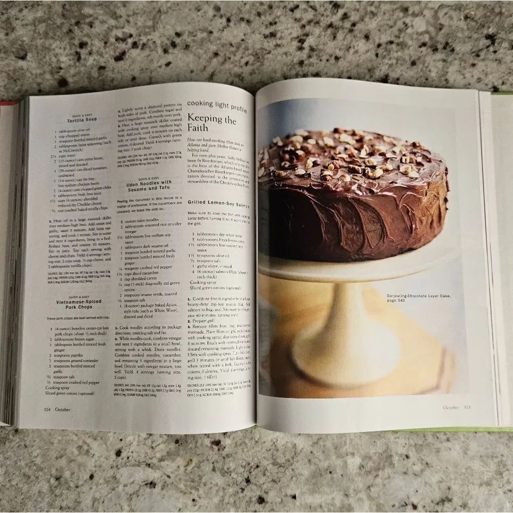 NWOT Cooking Light 2004 Hardback Cookbook - Picture 8 of 10